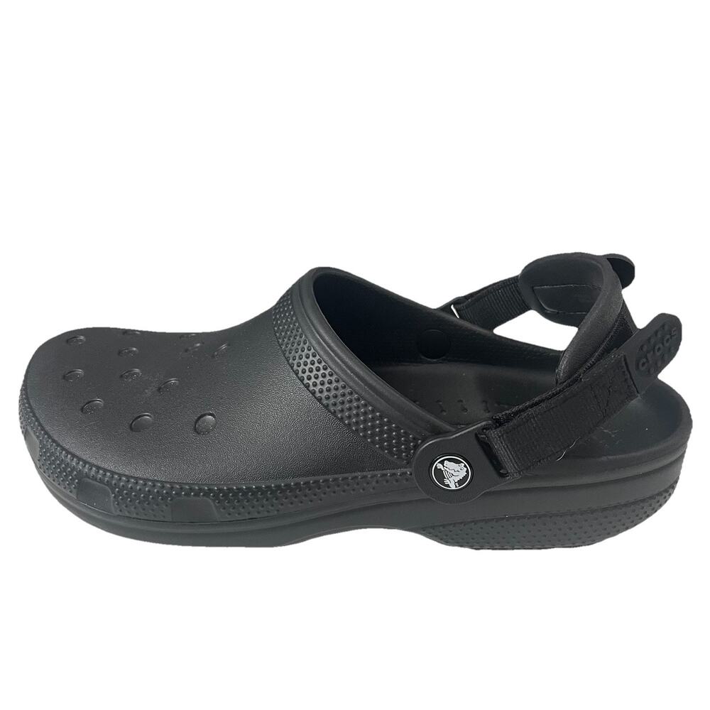 Crocs Unisex Classic Work Clog Style 209952-001 Size M11 W13 Black Non Slip